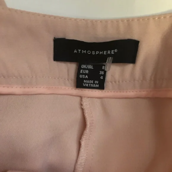 Atmosphere pink wide leg pants size 8 - Picture 5 of 6